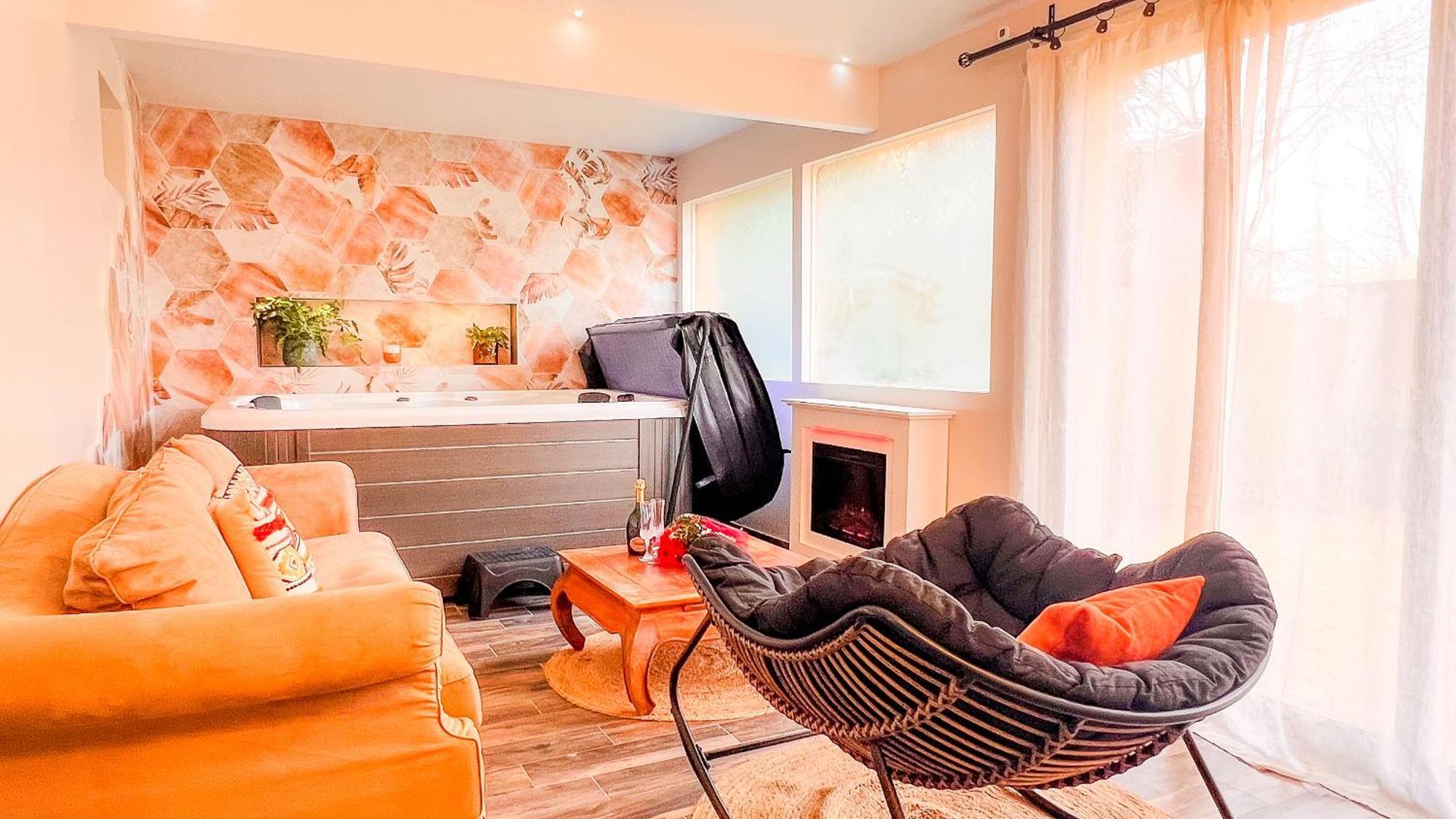 Atoumo Appartement Love Jacuzzi & Jardin Disneyland Paris Quincy-Voisins Dış mekan fotoğraf